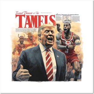 Trump news picture Posters and Art